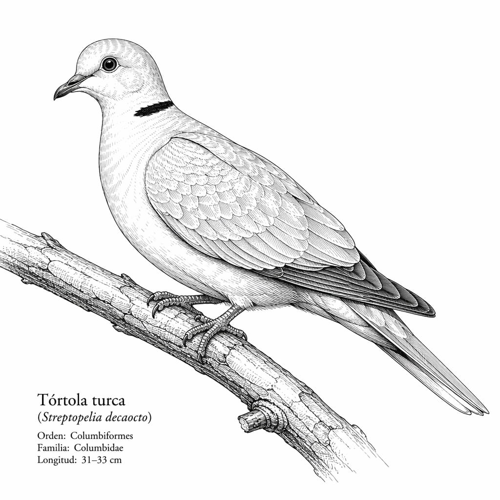 Foto de Tórtola turca